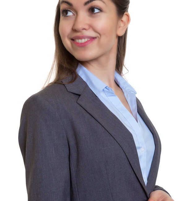 Woman in business suit