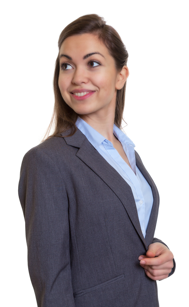 Woman in business suit