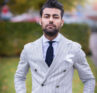 Gentleman standing in suit